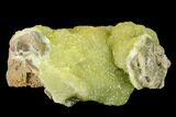 Sparkling, Botryoidal Yellow-Green Smithsonite - China #161525-1